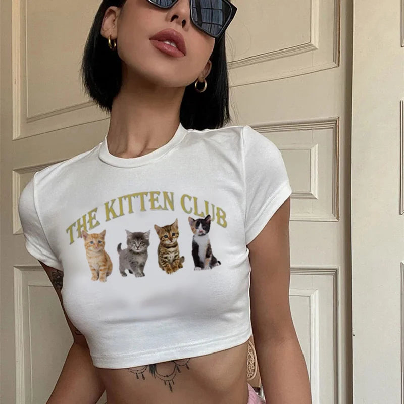 The Kitten Club Baby Tee