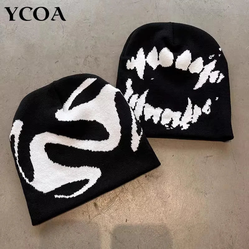 Fang Knitted Beanie