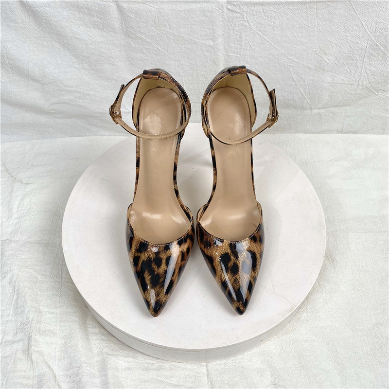 Stiletto Leopard Print Heels